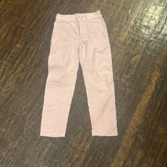 Pilcro Pants - Anthropologie Pilcro Pink Ankle Cropped Pants-size 27